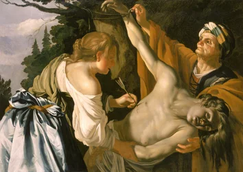 Szent Sebestyén ápolása, 1622